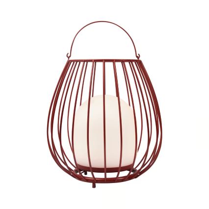 Nordlux - LED zatemnjevalna zunanja prenosna svetilka JIM TO-GO LED/3W/3,7V IP54 5000 mAh rdeča
