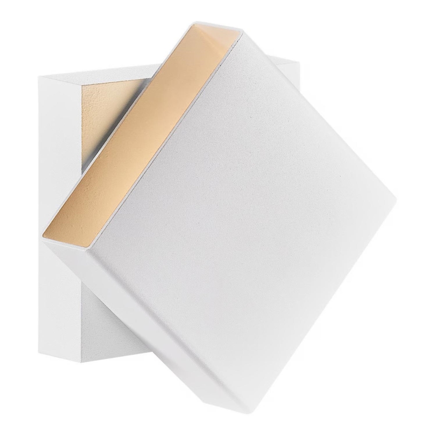 Nordlux - zatemnljiva LED zunanja stenska svetilka TURN LED/13,8W/230V IP54 bela