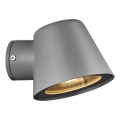 Nordlux - Zunanja stenska svetilka ALERIA 1xGU10/35W/230V IP44 siva
