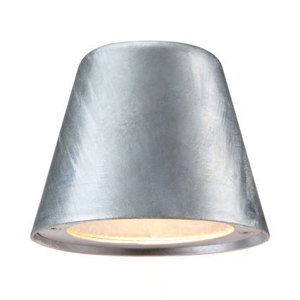 Nordlux - Zunanja stenska svetilka ALERIA 1xGU10/35W/230V IP44 srebrna