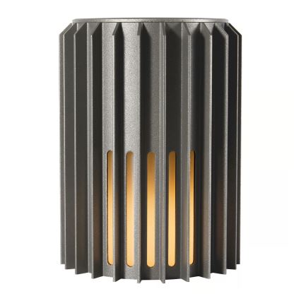 Nordlux - Zunanja stenska svetilka ALUDRA 1xE27/15W/230V antracit