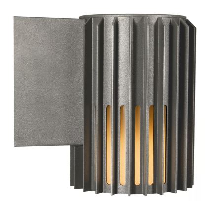Nordlux - Zunanja stenska svetilka ALUDRA 1xE27/15W/230V antracit