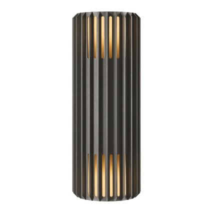 Nordlux - Zunanja stenska svetilka ALUDRA 2xE27/15W/230V IP54 antracit