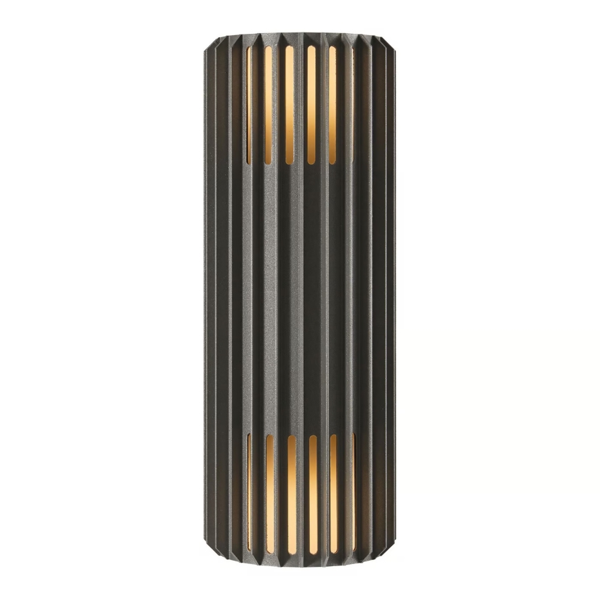 Nordlux - Zunanja stenska svetilka ALUDRA 2xE27/15W/230V IP54 antracit