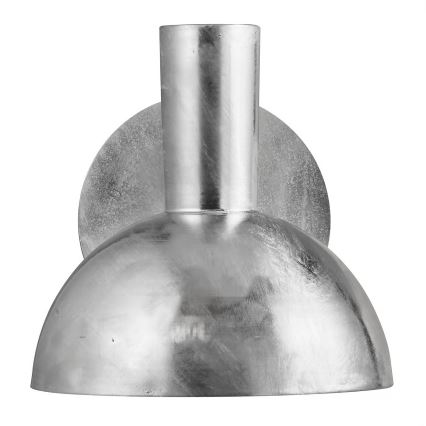 Nordlux - Zunanja stenska svetilka ARKI 1xE27/20W/230V IP54 srebrna