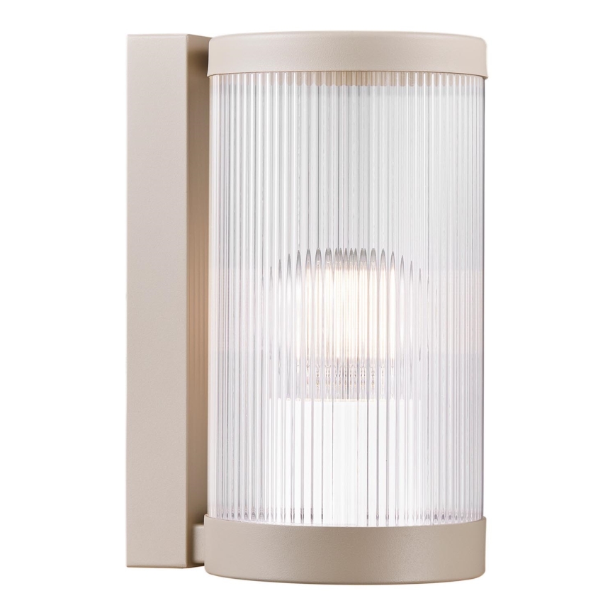 Nordlux - Zunanja stenska svetilka COUPAR 1xE27/25W/230V IP54 bež