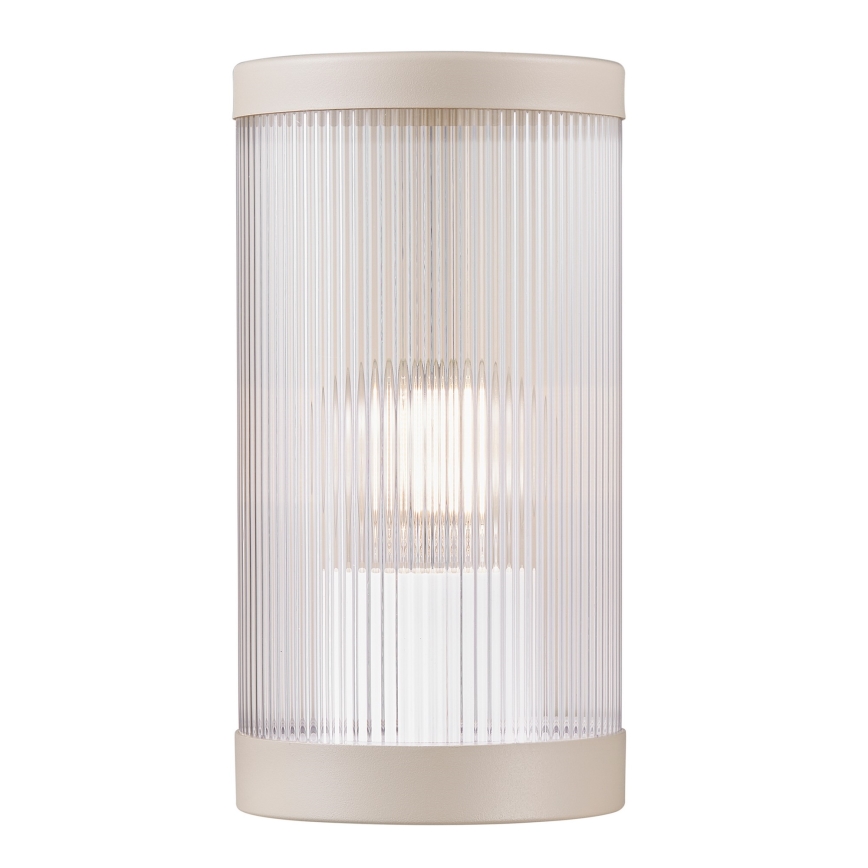 Nordlux - Zunanja stenska svetilka COUPAR 1xE27/25W/230V IP54 bež
