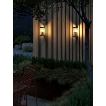 Nordlux - Zunanja stenska svetilka COUPAR 1xE27/25W/230V IP54 črna
