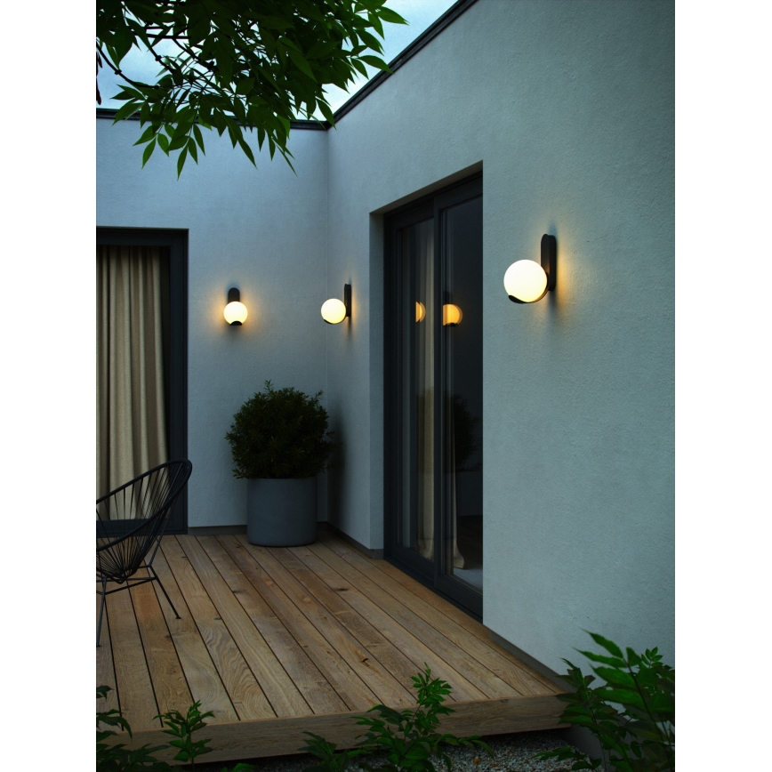 Nordlux - Zunanja stenska svetilka DALIUS 1xE27/10W/230V IP44