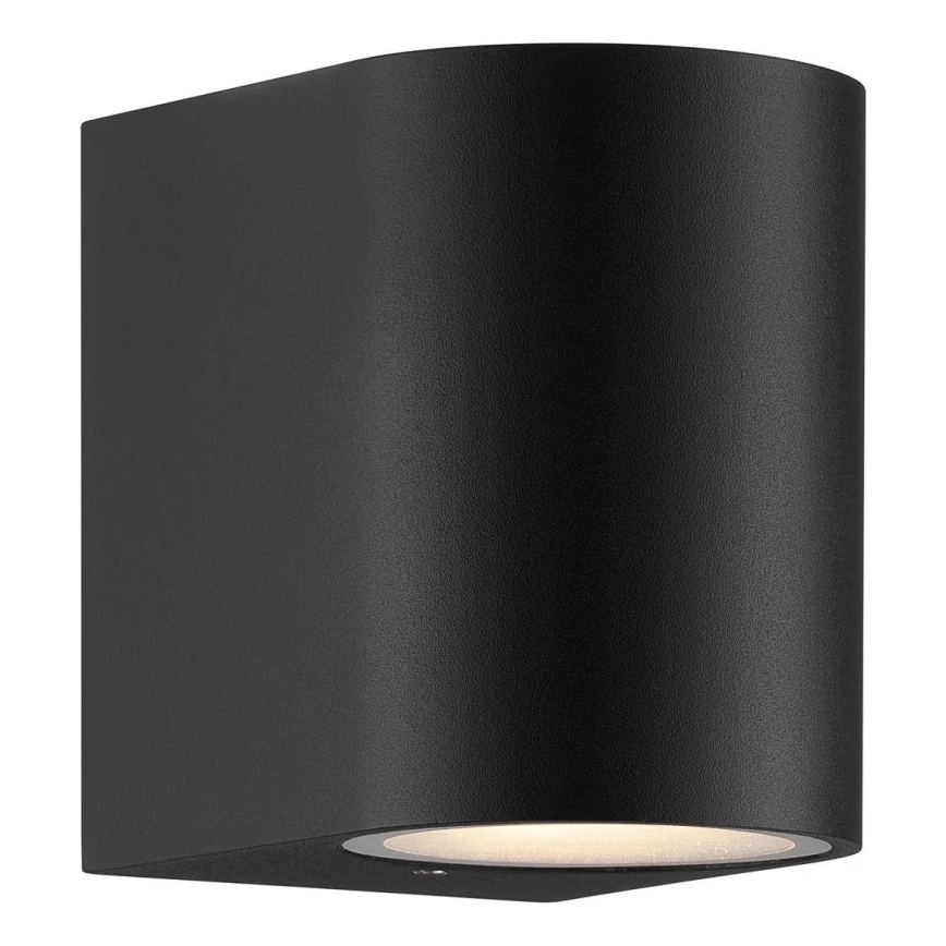 Nordlux - Zunanja stenska svetilka DION 1xGU10/25W/230V IP44 črna