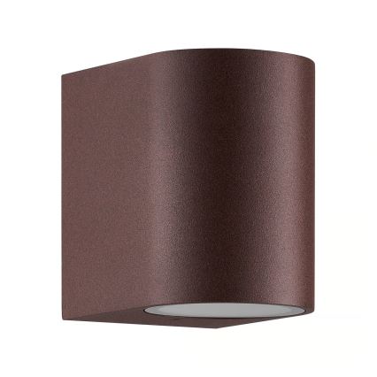 Nordlux - Zunanja stenska svetilka DION 1xGU10/25W/230V IP44 rezavá