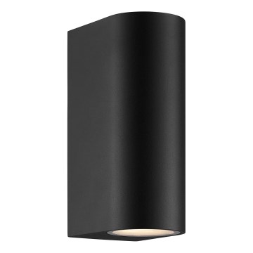 Nordlux - Zunanja stenska svetilka DION 2xGU10/25W/230V IP44 črna