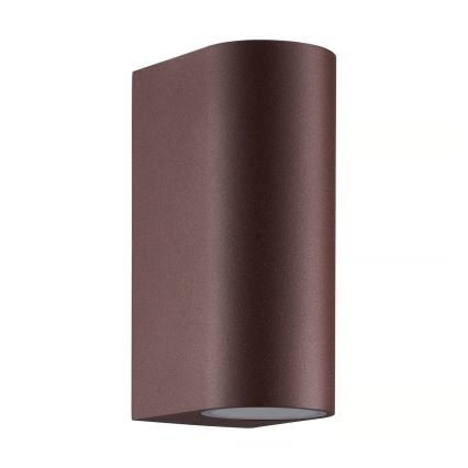 Nordlux - Zunanja stenska svetilka DION 2xGU10/25W/230V IP44 rezavá