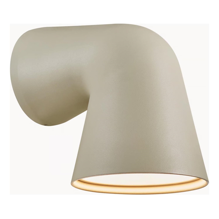 Nordlux - Zunanja stenska svetilka FRONT 1xGU10/28W/230V IP44 krem barva