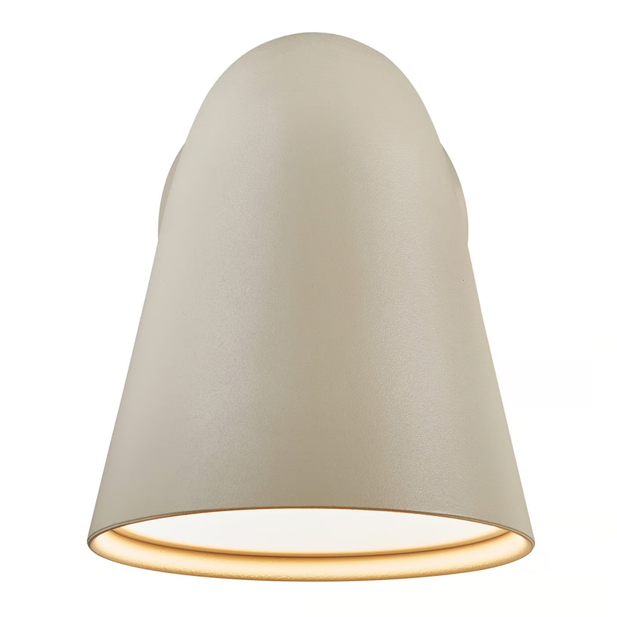 Nordlux - Zunanja stenska svetilka FRONT 1xGU10/28W/230V IP44 krem barva