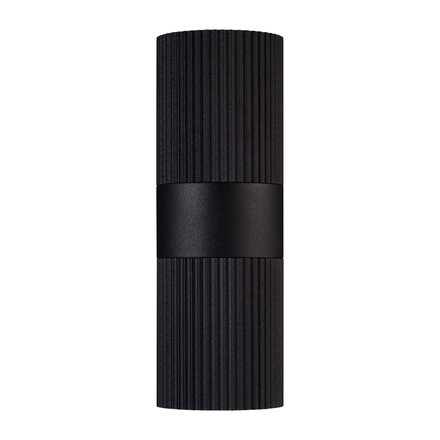 Nordlux - Zunanja stenska svetilka KYKLOP 2xGU10/25W/230V IP54 črna
