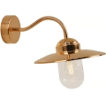 Nordlux - Zunanja stenska svetilka LUXEMBOURG 1xE27/60W/230V IP54 bakrena