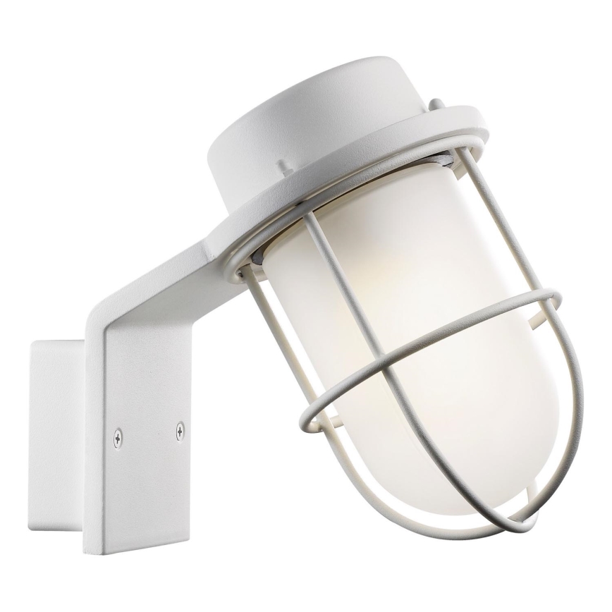 Nordlux - Zunanja stenska svetilka MARINA 1xE27/60W/230V IP44 bela