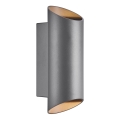 Nordlux - Zunanja stenska svetilka NICO 2xGU10/35W/230V IP54 antracit