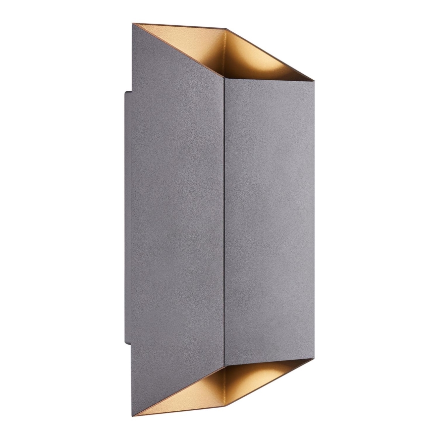Nordlux - Zunanja stenska svetilka NICO 2xGU10/35W/230V IP54 antracit