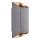 Nordlux - Zunanja stenska svetilka NICO 2xGU10/35W/230V IP54 antracit