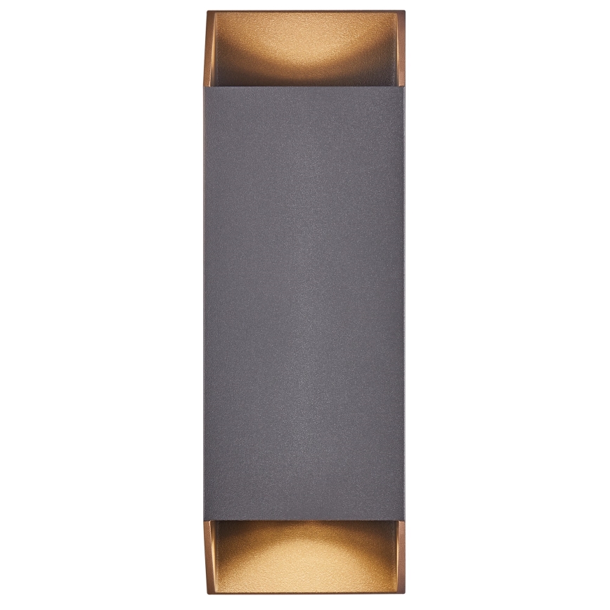 Nordlux - Zunanja stenska svetilka NICO 2xGU10/35W/230V IP54 antracit