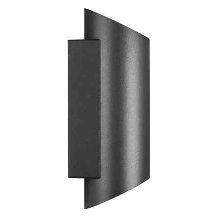 Nordlux - Zunanja stenska svetilka NICO 2xGU10/35W/230V IP54 črna