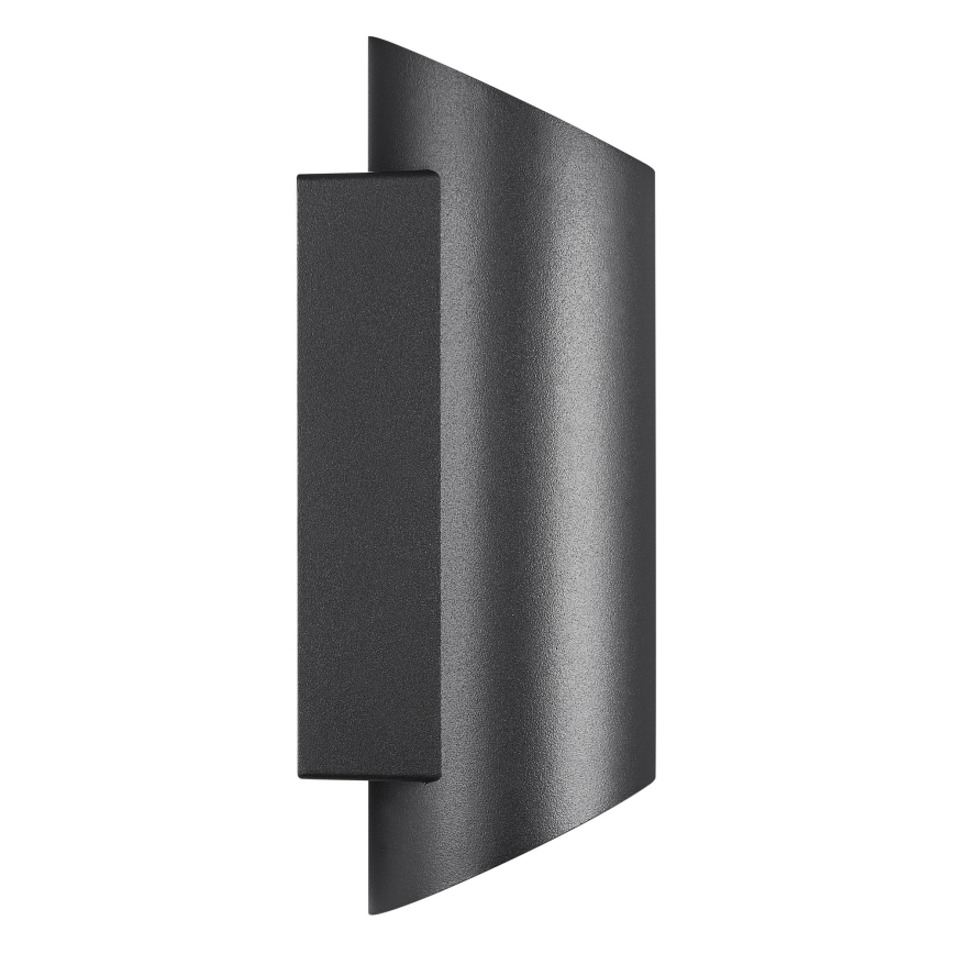 Nordlux - Zunanja stenska svetilka NICO 2xGU10/35W/230V IP54 črna