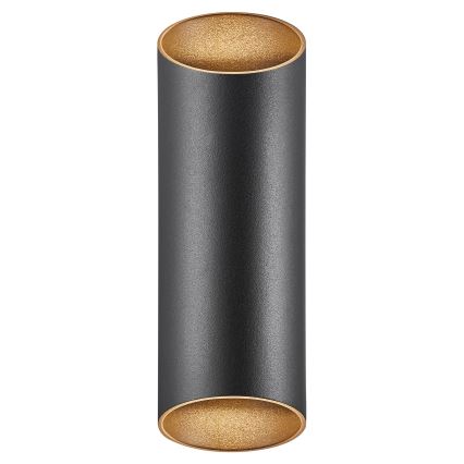 Nordlux - Zunanja stenska svetilka NICO 2xGU10/35W/230V IP54 črna