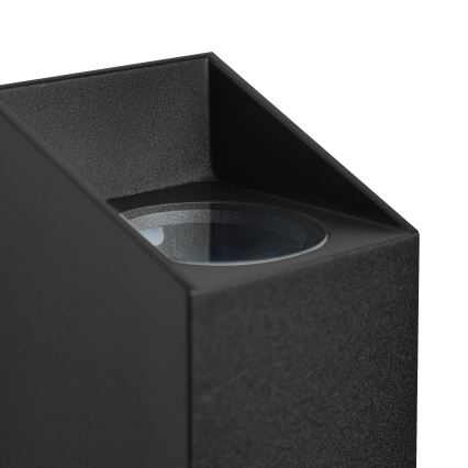Nordlux - Zunanja stenska svetilka NICO 2xGU10/35W/230V IP54 črna