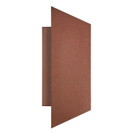 Nordlux - Zunanja stenska svetilka NICO 2xGU10/35W/230V IP54 rjava