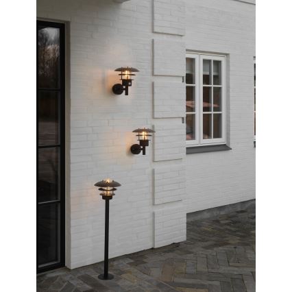 Nordlux - Zunanja stenska svetilka NOIR 1xE27/60W/230V IP44
