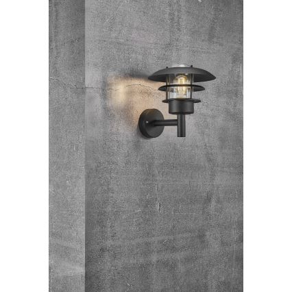 Nordlux - Zunanja stenska svetilka NOIR 1xE27/60W/230V IP44
