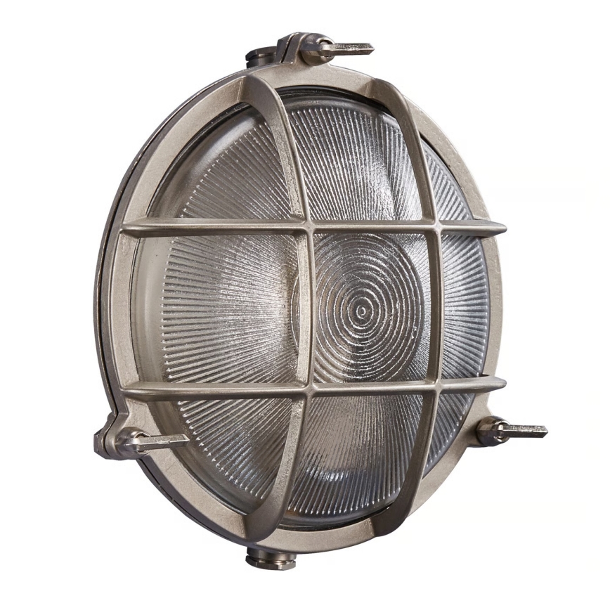 Nordlux - Zunanja stenska svetilka POLPERRO 1xE27/12,5W/230V IP64 siva