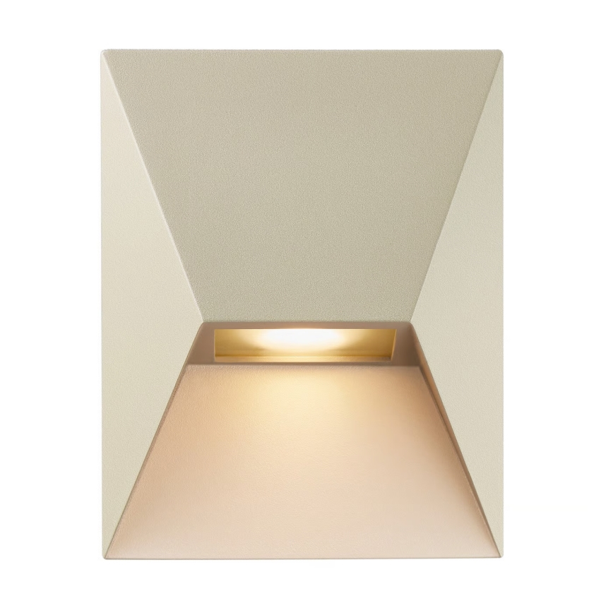 Nordlux - Zunanja stenska svetilka PONTIO 1xGU10/25W/230V krem barva