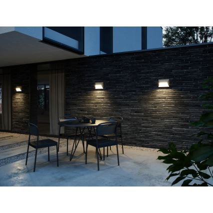 Nordlux - Zunanja stenska svetilka PONTIO 2xGU10/25W/230V IP54