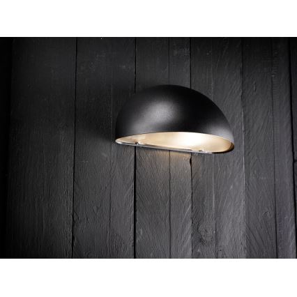 Nordlux - Zunanja stenska svetilka SCORPIUS 1xE14/40W/230V IP33 črna