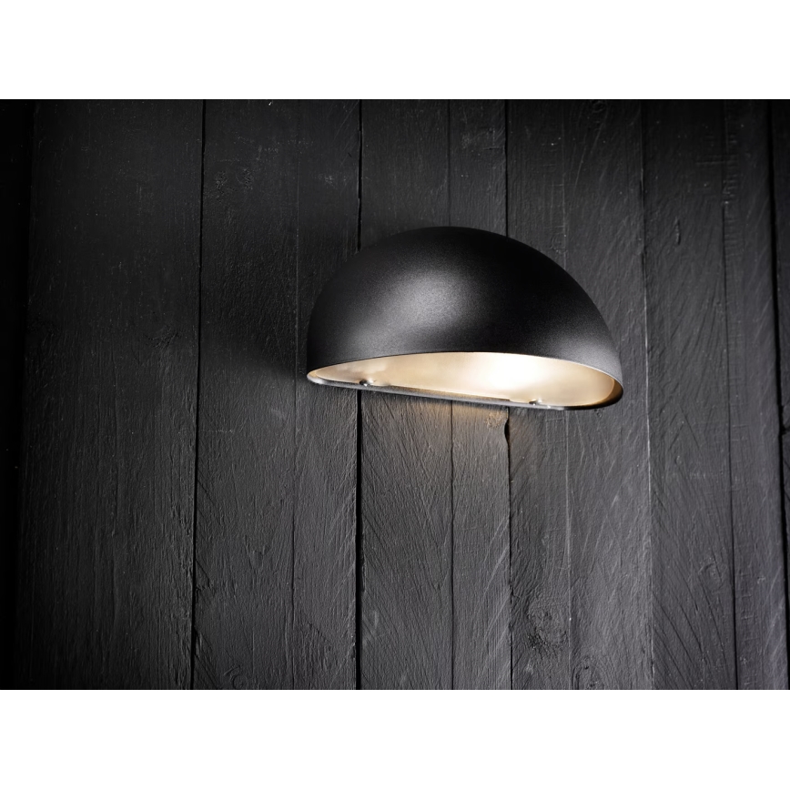 Nordlux - Zunanja stenska svetilka SCORPIUS 1xE14/40W/230V IP33 črna
