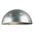 Nordlux - Zunanja stenska svetilka SCORPIUS 1xE27/60W/230V IP33 srebrna