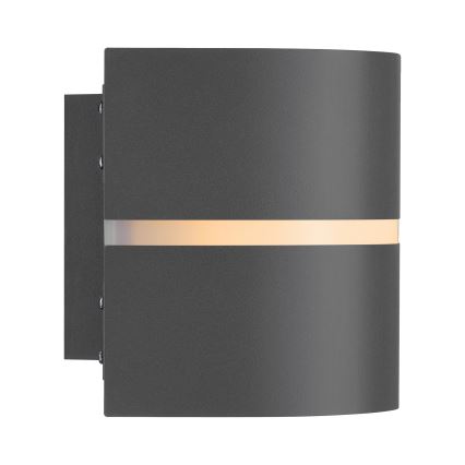 Nordlux - Zunanja stenska svetilka SIBELIS 1xE27/10W/230V IP44 antracit