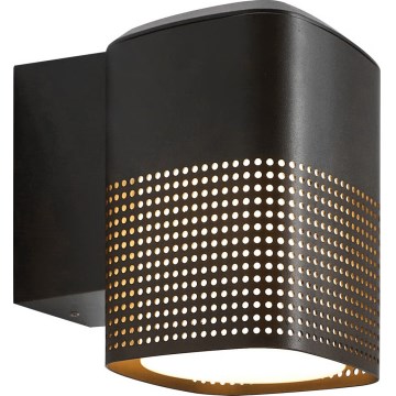 Nordlux - Zunanja stenska svetilka SIDARA 1xE27/15W/230V IP54 črna