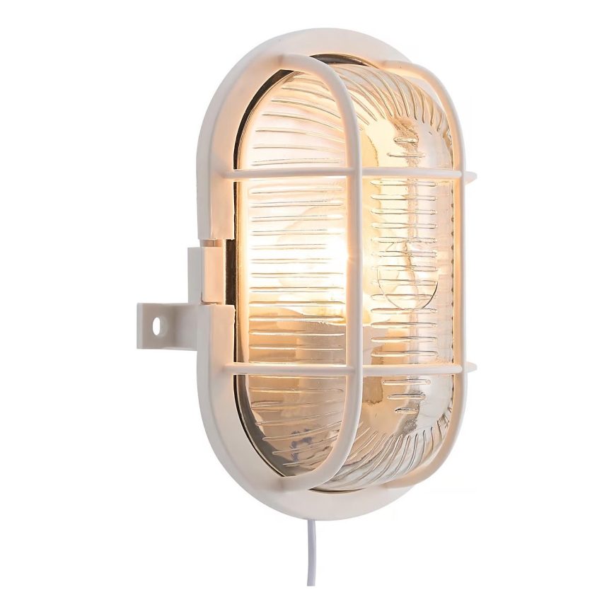Nordlux - Zunanja stenska svetilka SKOTLAMPE 1xE27/60W/230V IP44 bela