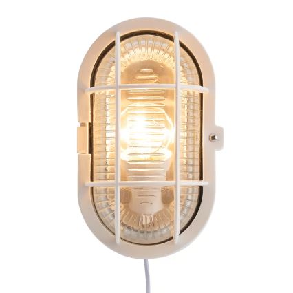 Nordlux - Zunanja stenska svetilka SKOTLAMPE 1xE27/60W/230V IP44 bela