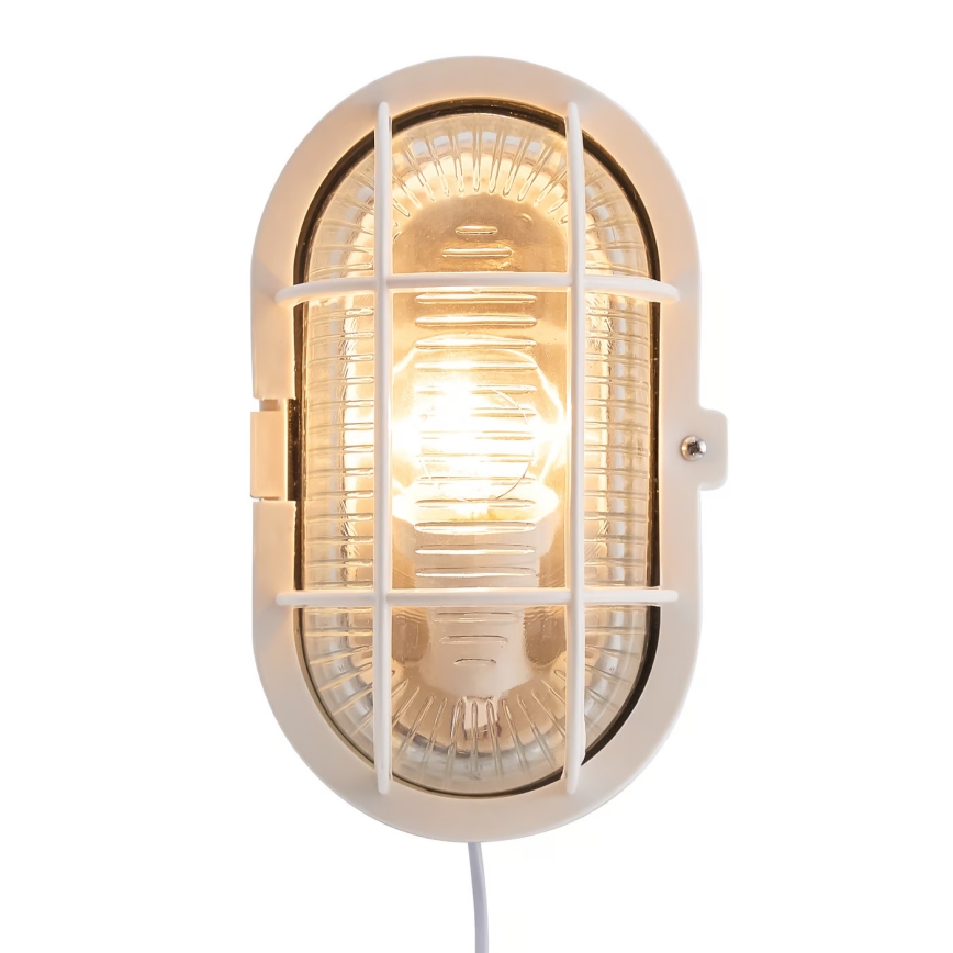 Nordlux - Zunanja stenska svetilka SKOTLAMPE 1xE27/60W/230V IP44 bela