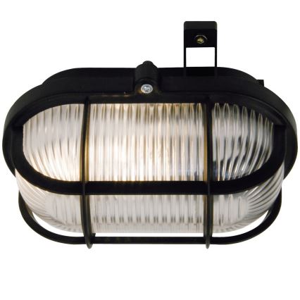 Nordlux - Zunanja stenska svetilka SKOTLAMPE 1xE27/60W/230V IP44 črna