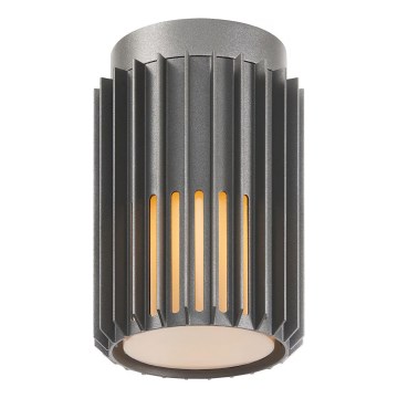 Nordlux - Zunanja stropna svetilka ALUDRA 1xE27/15W/230V antracit