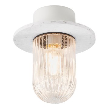 Nordlux - Zunanja stropna svetilka JANUKA 1xE27/60W/230V IP54 bela