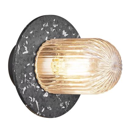 Nordlux - Zunanja stropna svetilka JANUKA 1xE27/60W/230V IP54 črna