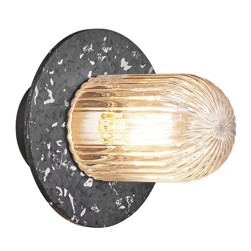Nordlux - Zunanja stropna svetilka JANUKA 1xE27/60W/230V IP54 črna