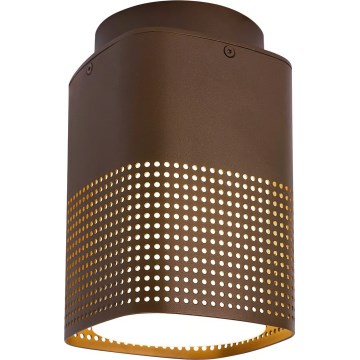 Nordlux - Zunanja stropna svetilka SIDARA 1xE27/15W/230V IP54 rjava